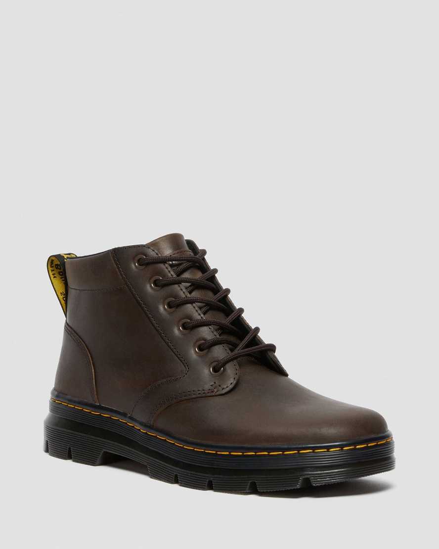 Dr. Martens Bonny Lær Casual Støvler Dame Mørke Brune [1463PUNQD]